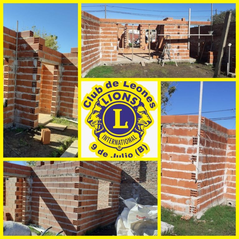 Avanza la construcción del premio final de la Rifa 11 del Club de Leones nuevejuliense
