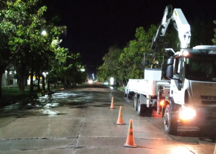 Defensa Civil hizo un acompañamiento y asistencia a vecinos ante el temporal