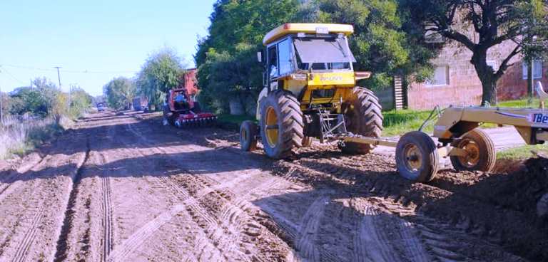 Sorprendió gratamente que en Facundo Quiroga se hayan reparado 170 calles de tierra