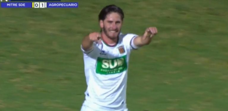 Agropecuario se reencontró con los goles y derrotó a Mitre