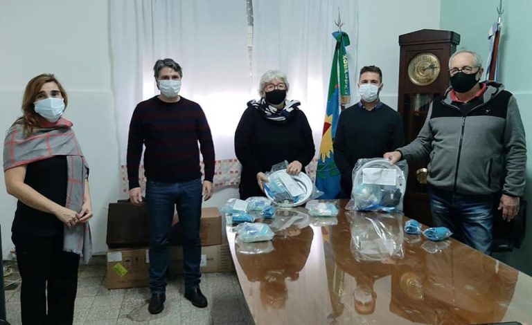 Donaron al Hospital Julio de Vedia dos cascos para oxigenoterapia de alto flujo en pacientes Covid-19