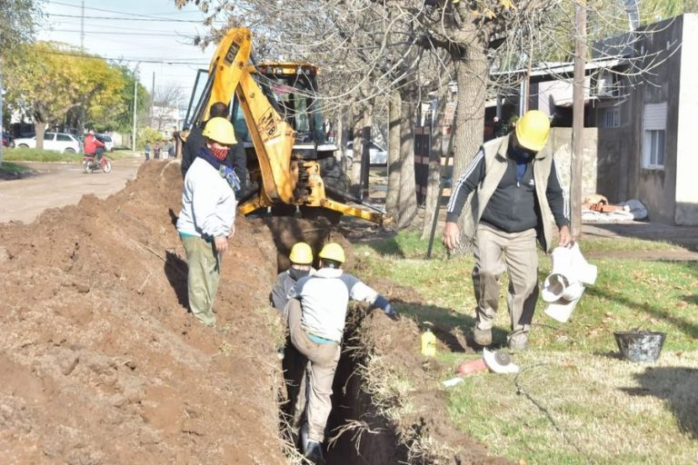 En Pehuajó comienzan a ejecutarse millonarias obras de urbanización en Barrio Talleres