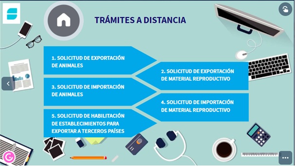 Nueva plataforma interactiva para exportar e importar animales y material reproductivo