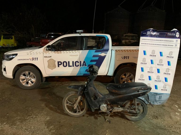 En Pehuajó seis motos y un auto fueron secuestros en controles durante el fin de semana