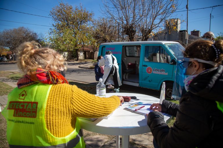 “Detectar Lincoln” inicia otra semana de testeos en los barrios
