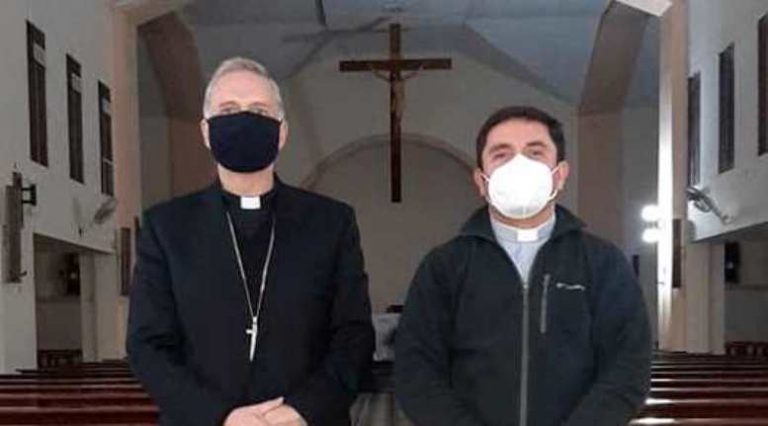 El sacerdote Alcides Valverde es el nuevo párroco de Tres Lomas y Treinta de Agosto