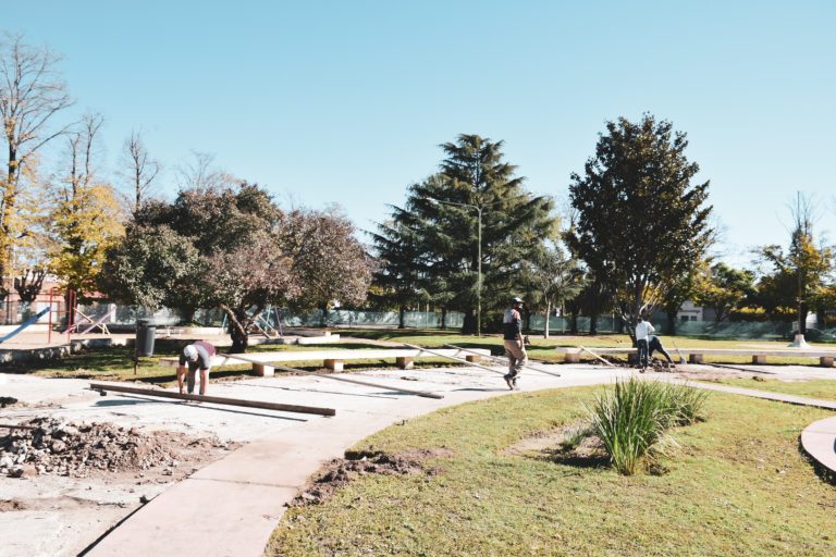 Avanza la remodelación de Plaza España