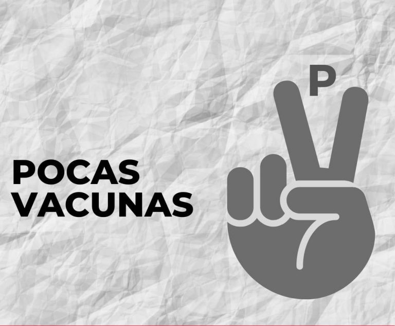 Las vacunas que nos faltan son las restricciones que tenemos