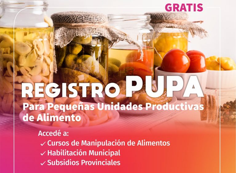 Lincoln registras Pequeñas Unidades Productivas Alimentarias -PUPA-