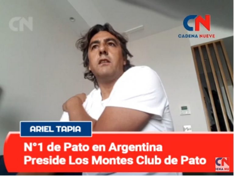Ariel Tapia: ‘Desde la institución queremos fomentar el deporte nacional y realizar torneos en Nueve de Julio’