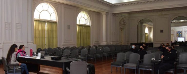 Siguen las capacitaciones sobre la Ley Micaela a los efectivos policiales