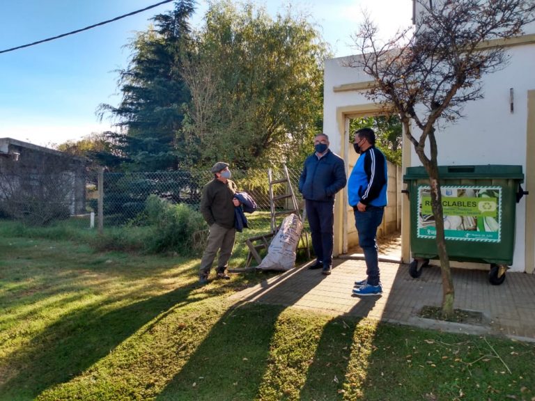 El Secretario de Gobierno visitó a la localidad de Morea