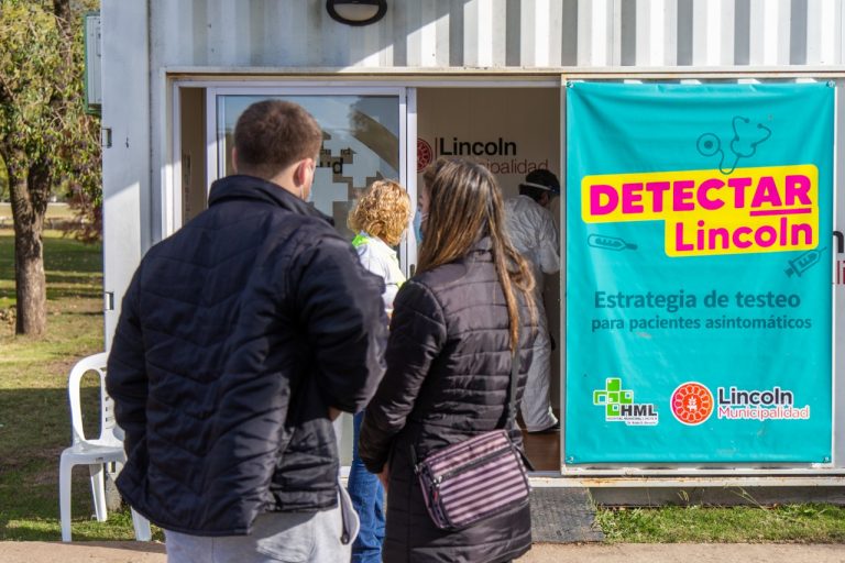 El Plan “Detectar Lincoln” retoma los testeos en los barrios
