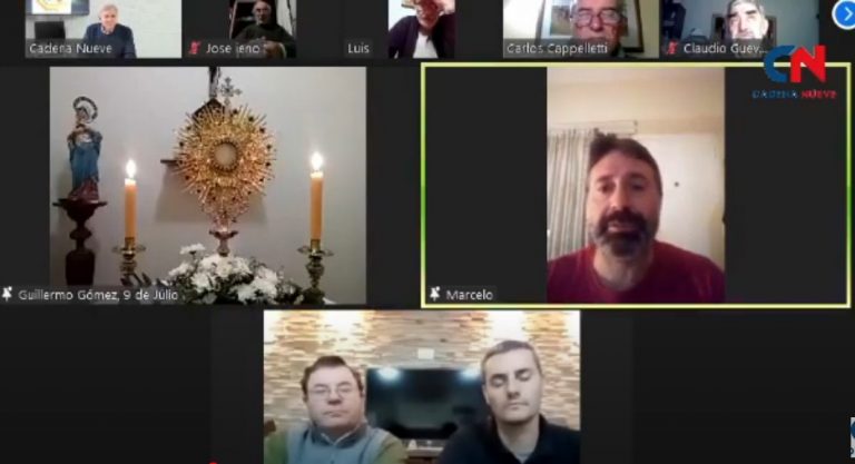 ‘Los Madrugadores del 9’ rezaron uniendo a la región y teniendo a Jesús como centro de las oraciones