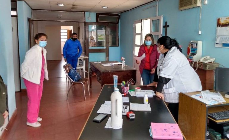 Se realiza un relevamiento en las localidades sobre la vacunación contra el coronavirus