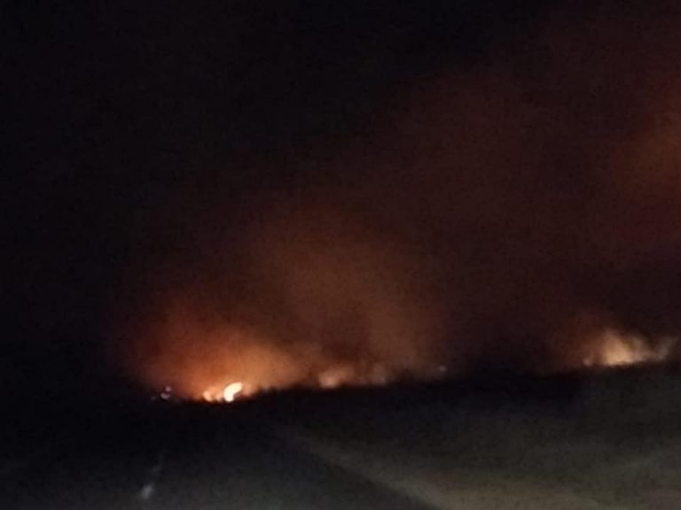 El incendio en cercanías de Martínez de Hoz dejó sin servicio de ARSAT