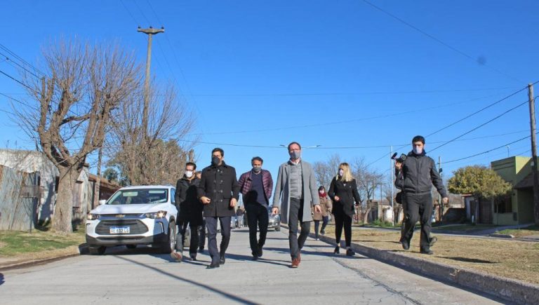 Gabriel Katopodis visitó Carlos Casares y recorrió obras públicas que impulsa su cartera nacional