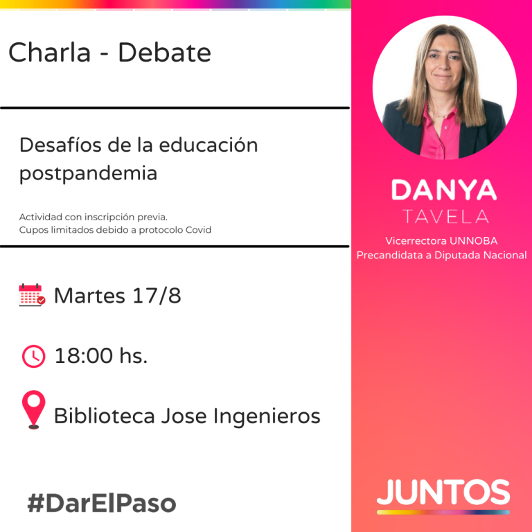 Charla-debate sobre lo dificil del año en la educación