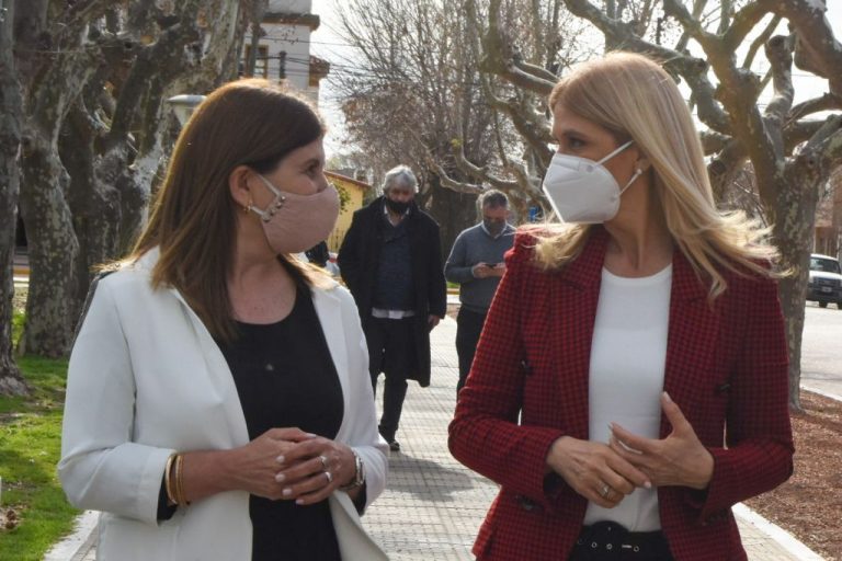La Vicegobernadora Verónica Magario recorrió Los Toldos
