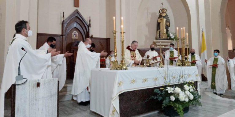 En la catedral se recordó a Santo Domingo de Guzmán