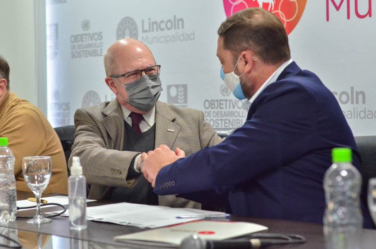 Lincoln se incorporó a la Red de Municipios Cooperativos