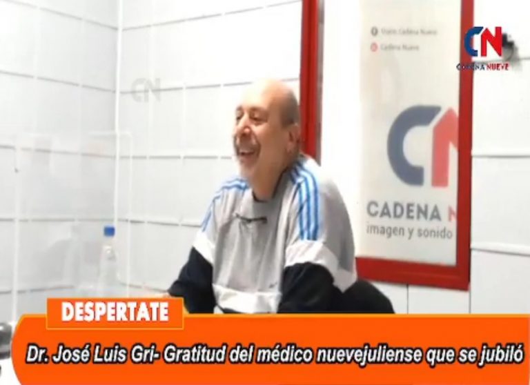 La emoción de un médico que se jubiló y agradece a la comunidad lo recibido