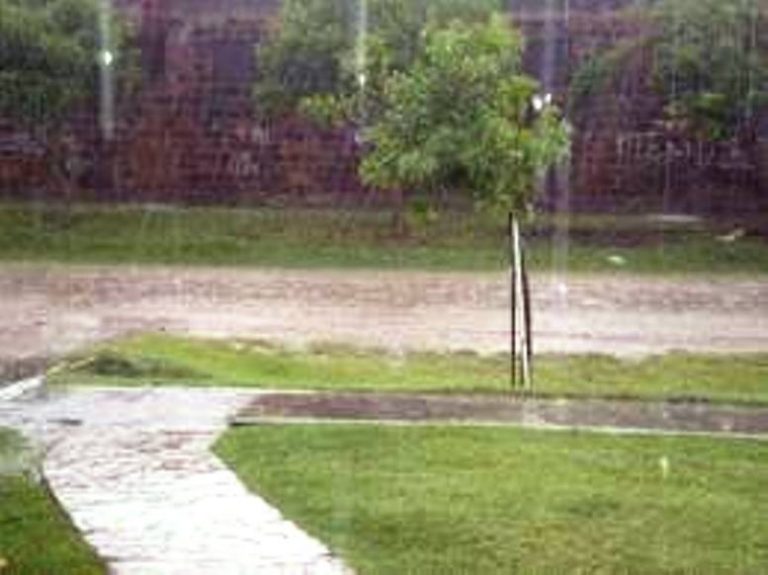 La lluvia alcanza 36.8 mm