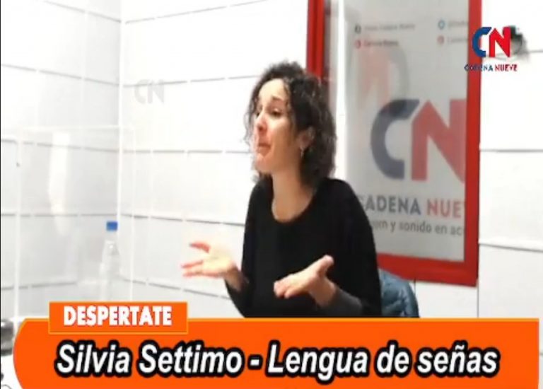 Silvia Settimo: ‘Los sordos quieren ser escuchados y tienen voz’