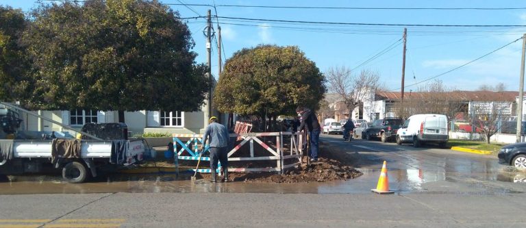 ABSA trabaja en Avda. Mitre y Roca para mejor el servicio hacia el Barrio Diamantina