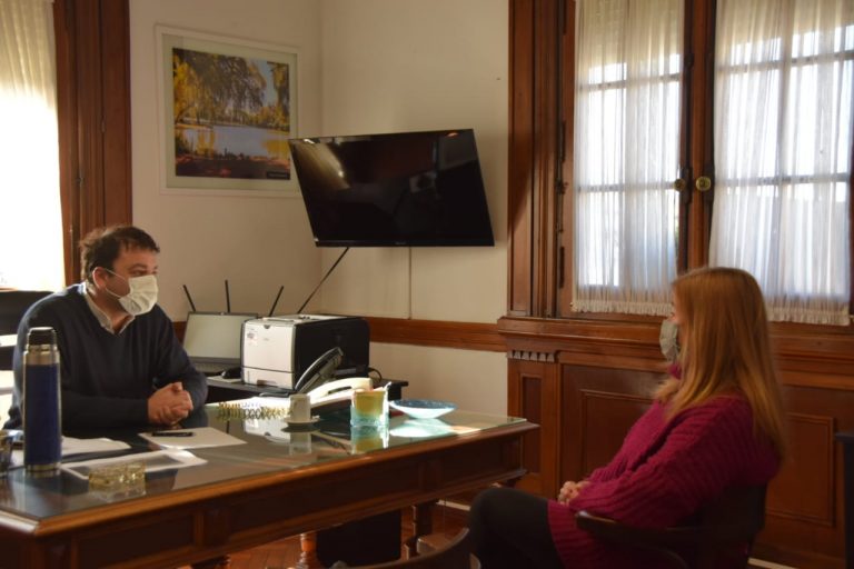 Escuela Secundaria 13: el pedido de edificio fue tema entre Mariano Barroso y Leonor Capriroli