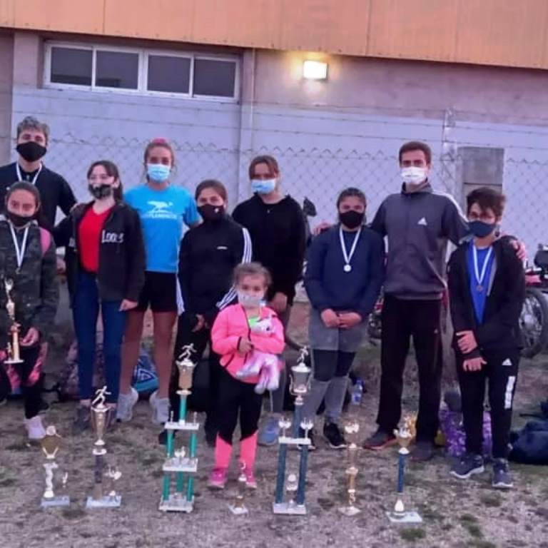 Integrantes de la Escuela de Atletismo nuevejuliense compitieron en Junín