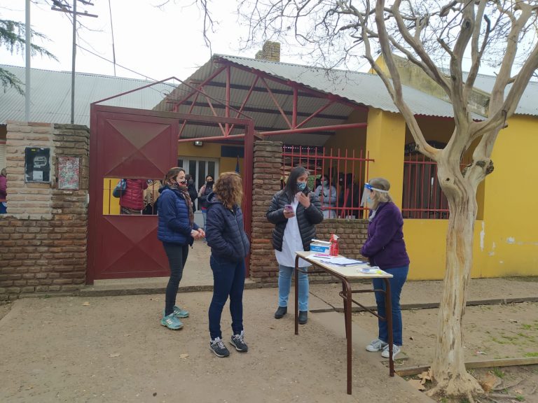 Comenzaron testeos rápidos en Escuelas del distrito nuevejuliense