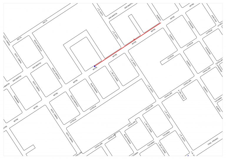 Se programó un corte de luz en un sector de Nueve de Julio
