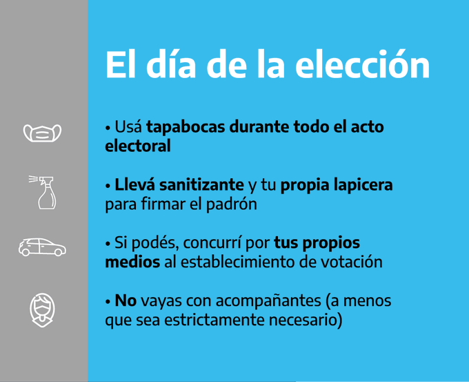 Medidas sanitarias para la votación de los precandidatos