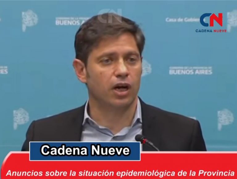 Axel Kiciloff: ‘En octubre se abren los comedores escolares’