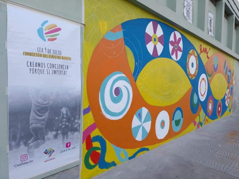 Un mural resalta la importancia de saber sobre la Neurodiversidad