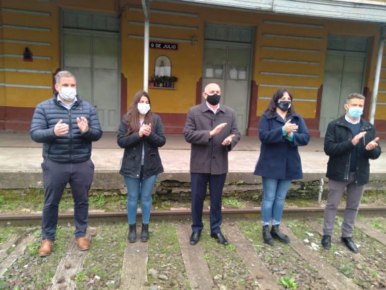 Alexis Guerrera: ‘Estoy en Nueve de Julio ante la próxima llegada del tren y la Estación se reparará completamente’