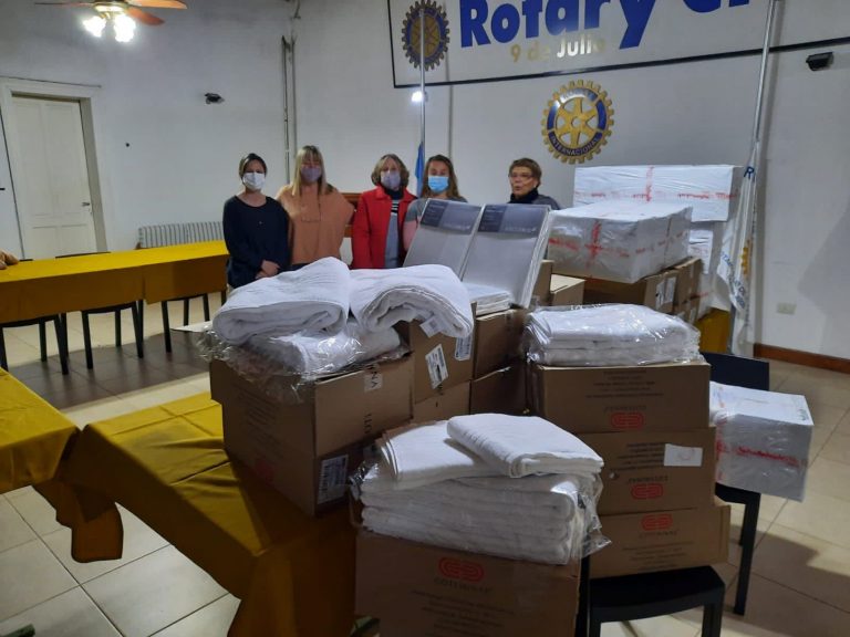 Rotary Club donó sábanas y toallas al Hogar ‘Santo Domingo de Guzmán’