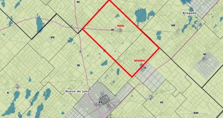 Corte de energía en zona rural