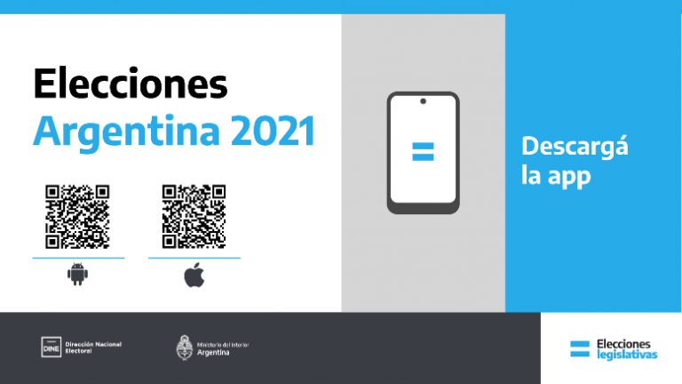 Lanzaron una aplicación para seguir los resultados de las elecciones en tiempo real