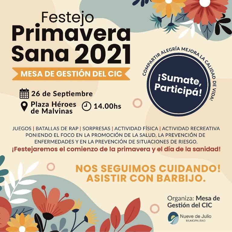 Festejo Primavera Sana 2021