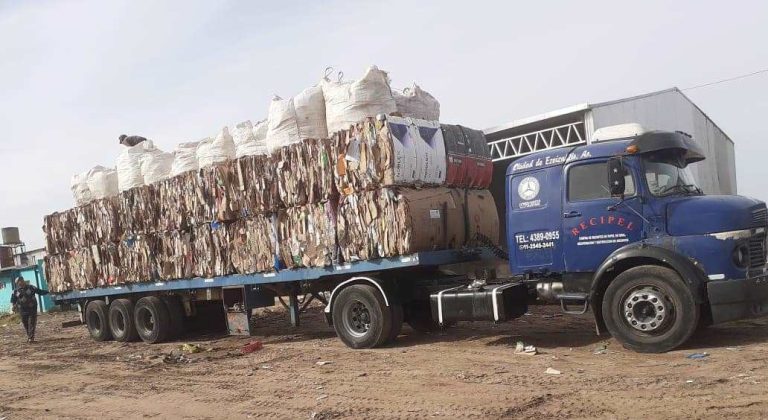 Más reciclables se enviaron para la construcción de nuevos artículos
