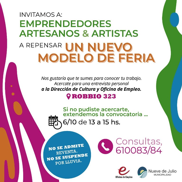 Se busca un nuevo modelo de feria