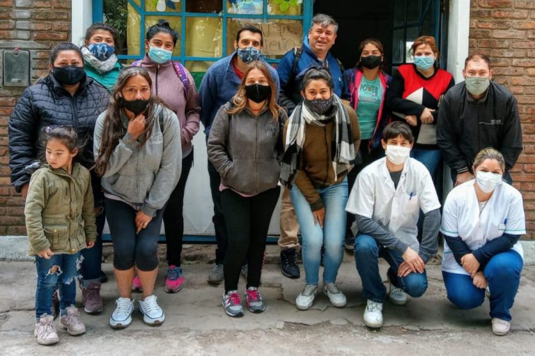 Más vecinos aprendieron de cuidados a la hora de cocinar