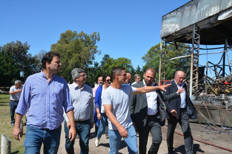 Nación, Provincia y Municipio en el rescate de lácteos La Aurora