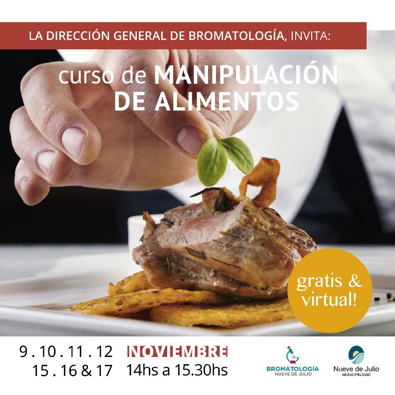 Nuevo curso de Manipuladores de Alimentos