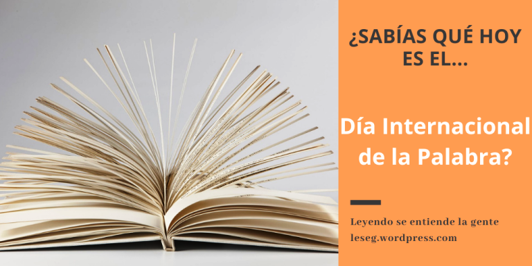 Día Internacional de la Palabra