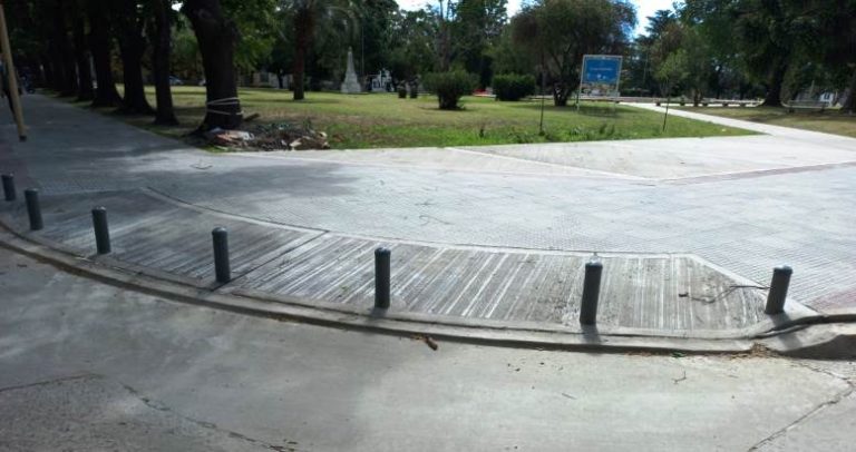 Se completaron las ochavas en Plaza España