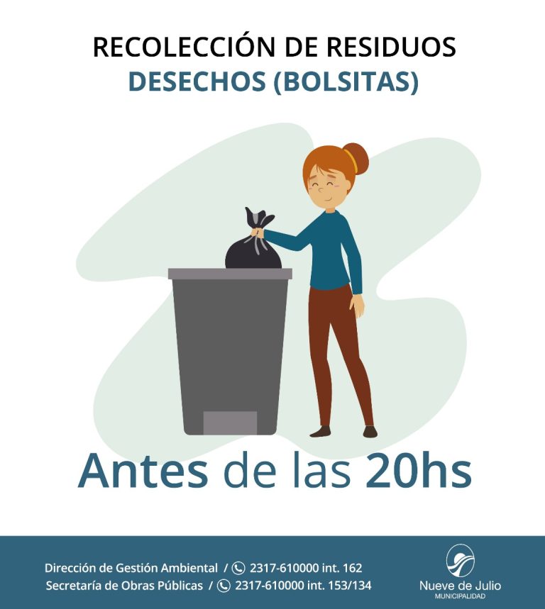 La recolección de residuos domiciliaria volverá a ser diaria