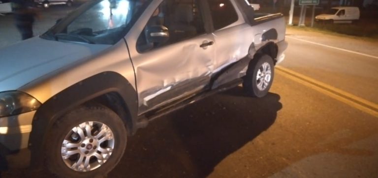 Accidente vial en Ruta Nacional 5 y acceso a El Provincial